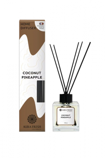 Аром-р AURA FRESH HOME DIFFUSER Кокос и Ананас 50 мл, кор. 18 шт