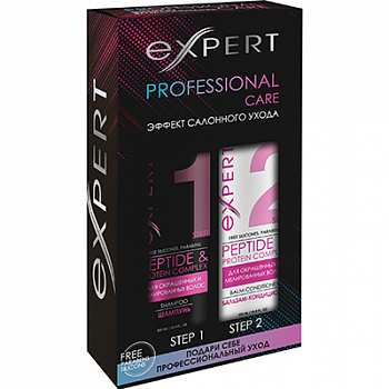 Набор "PROFESSIONAL CARE" Шампунь + Бальзам "Питание и Мягкость" COLORAGE