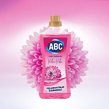 АВС Средство для Чистки Полов и Стен 900 мл РОЗОВЫЙ БУКЕТ *14 (184096)
