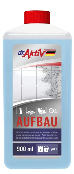 Dr.Aktiv  Средство моющее кислотное для удаления бетона и строит.смесей 