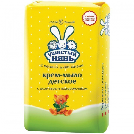 Ушастый нянь Крем-мыло 90гр. Алоэ   10199