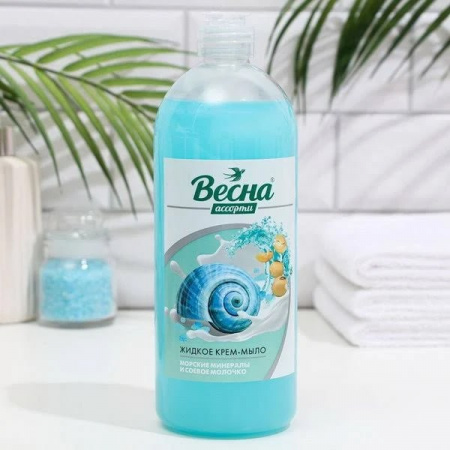 ВЕСНА Крем-мыло жидкое туалетное Ассорти 