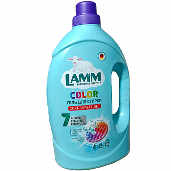 Haus Herz средство для стирки жидкое "Гель Lamm Color" 2,6л/4