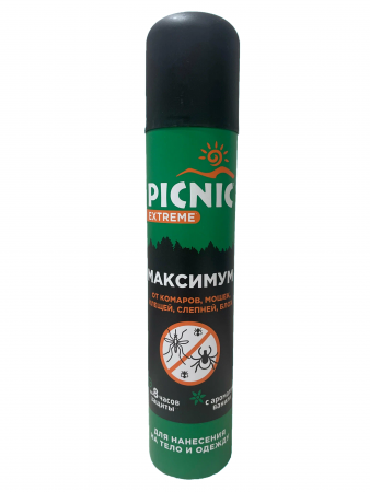 Picnic Maximum Аэрозоль от комаров в а/у (super maximum) 150мл