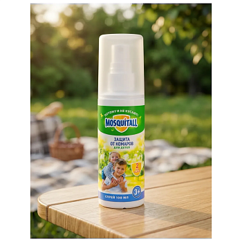 MOSQUITALL Спрей "Нежная защита для детей", 100мл