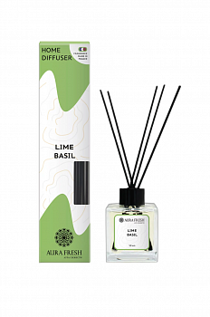 Аром-р AURA FRESH HOME DIFFUSER Лайм и Базилик 50 мл, кор. 18 шт
