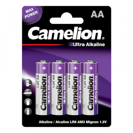 Camelion Батарейка LR06 Ultra BL-4 1.5B LR-06-BP4UT 4шт