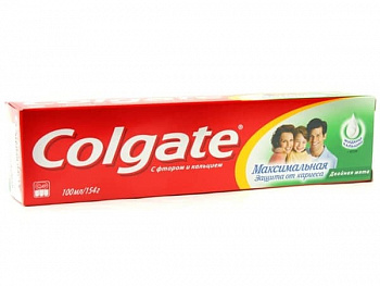 Colgate Зубная паста "Максимальная защита Двойная мята" 100мл (48шт)