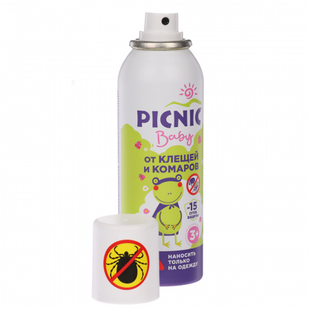 Picnic Baby Аэрозоль от клещей и комаров в а/у. 125см3 LC