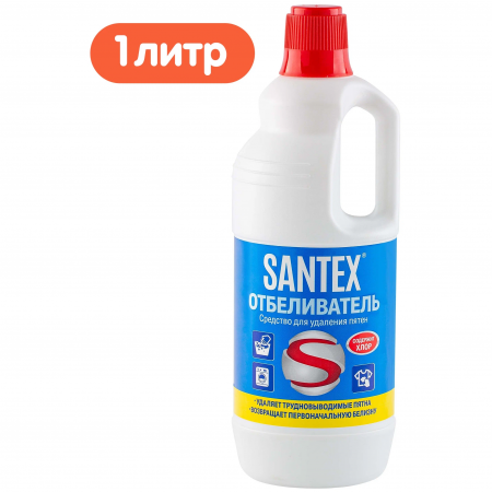 SANTEX Отбеливатель с хлором 1000г * 6