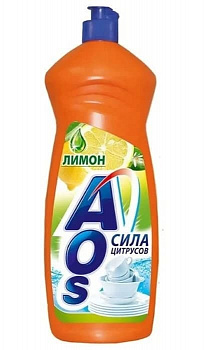 AOS Жидкое моющее средство "Лимон" 900мл  