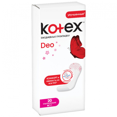 Kotex Део Ежедневные гигиенические прокладки  