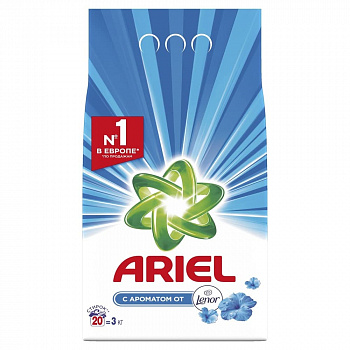 ARIEL Стиральный порошок автомат "Touch of Lenor Fresh" 3кг