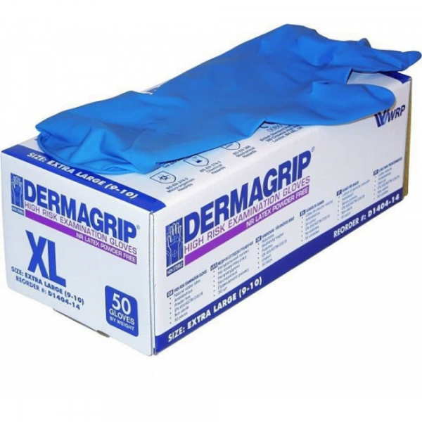 DERMAGRIP Перчатки XL 1/25 (10шт/уп)