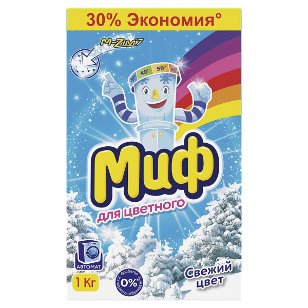 Миф Стиральный порошок автомат 3в1 