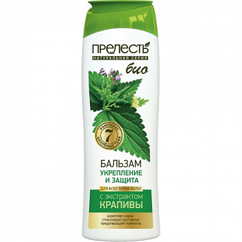 Прелесть BIO Бальзам для всех типов волос "Укрепление и Защита", 250 мл *6 /21-088