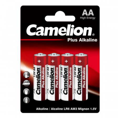 Camelion Батарейка LR 6 Plus Alkaline BL-4 1.5B 4шт