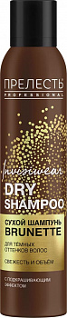 Прелесть Professional Шампунь для темных оттенков волос сухой "Invisiwear Подкрашивающий"200 см3 *12