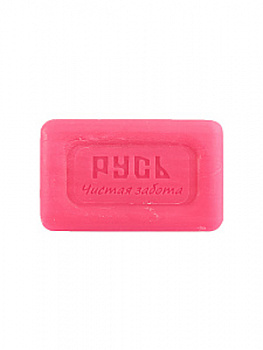 Русь Мыло туалетное твердое "Ярко-розовое" 180гр. (40шт)