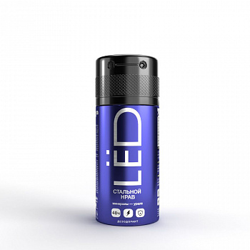 LЁD Дезодорант спрей мужской "Стальной нрав" 150 мл