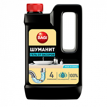Bagi Шуманит гель от засоров 450мл*12