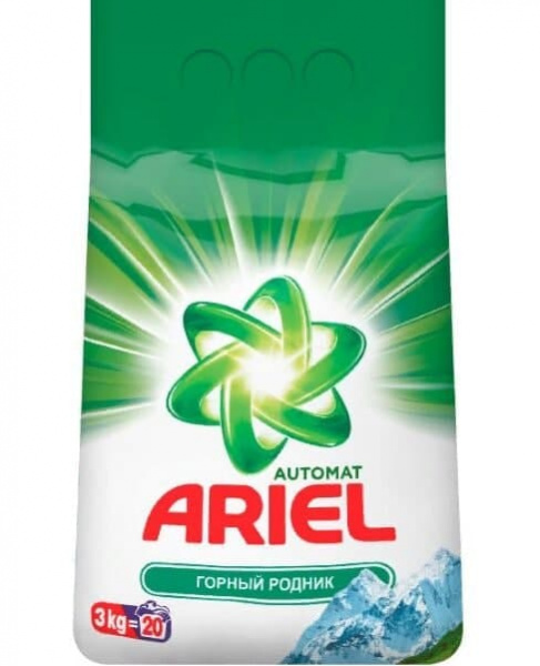 P&G СМС ARIEL автомат 3000гр Горный родник 81693552