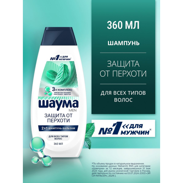 Schauma Шампунь мужской 