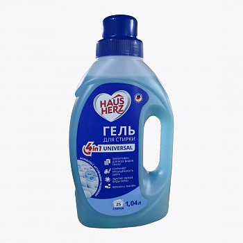 Haus Herz средство для стирки жидкое "Гель Universal" 1,04л/8