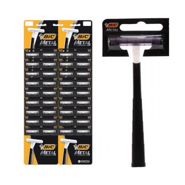 BIC METAL Бритва одноразовая 1 шт (36 на карте)