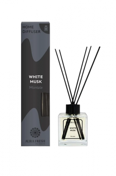 Аром-р AURA FRESH HOME DIFFUSER White Musk 50 мл, кор. 18 шт