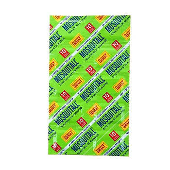 MOSQUITALL Пластины от комаров "Универсальная защита" 10 шт. АКЦИЯ (48)  /07-203  /07-070