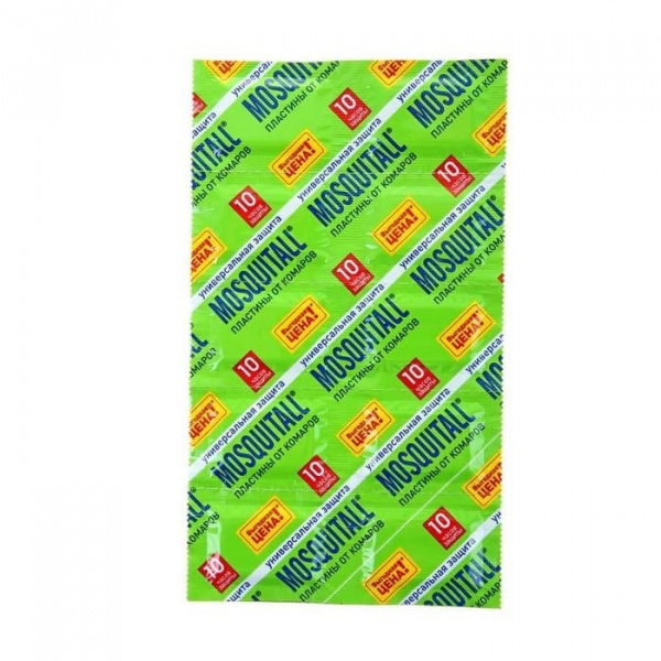 MOSQUITALL - Пластины 10 шт. 